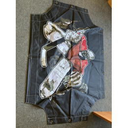 Ворота хоккейные (2шт) 183х122см с имитатором вратаря