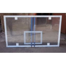 Щит баскетбольный оргстекло 15мм 1800х1050мм, игровой, на раме