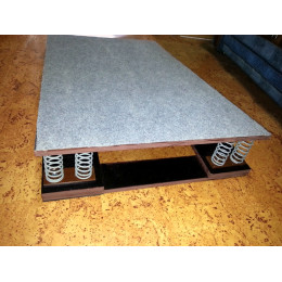 Мостик гимнастический 4 пружины, усиленный